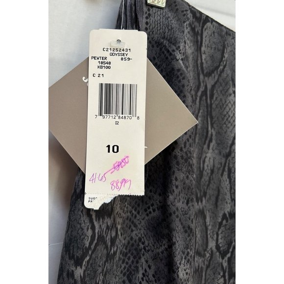 Jones of NY Collection Women's Snake Print Pencil Skirt Size 10 NWT - Picture 5 of 9